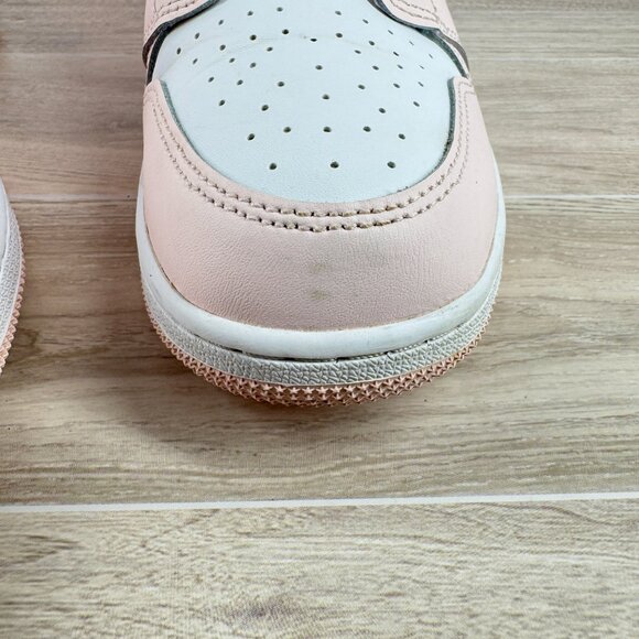 Nike Air Jordan 1 Mid GS 7Y Pink Foam Quartz Purple Sneakers Women’s 8.5 Shoes - Picture 5 of 12